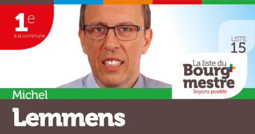 Michel Lemmens Candidat élections bourgmestre Nandrin 2018